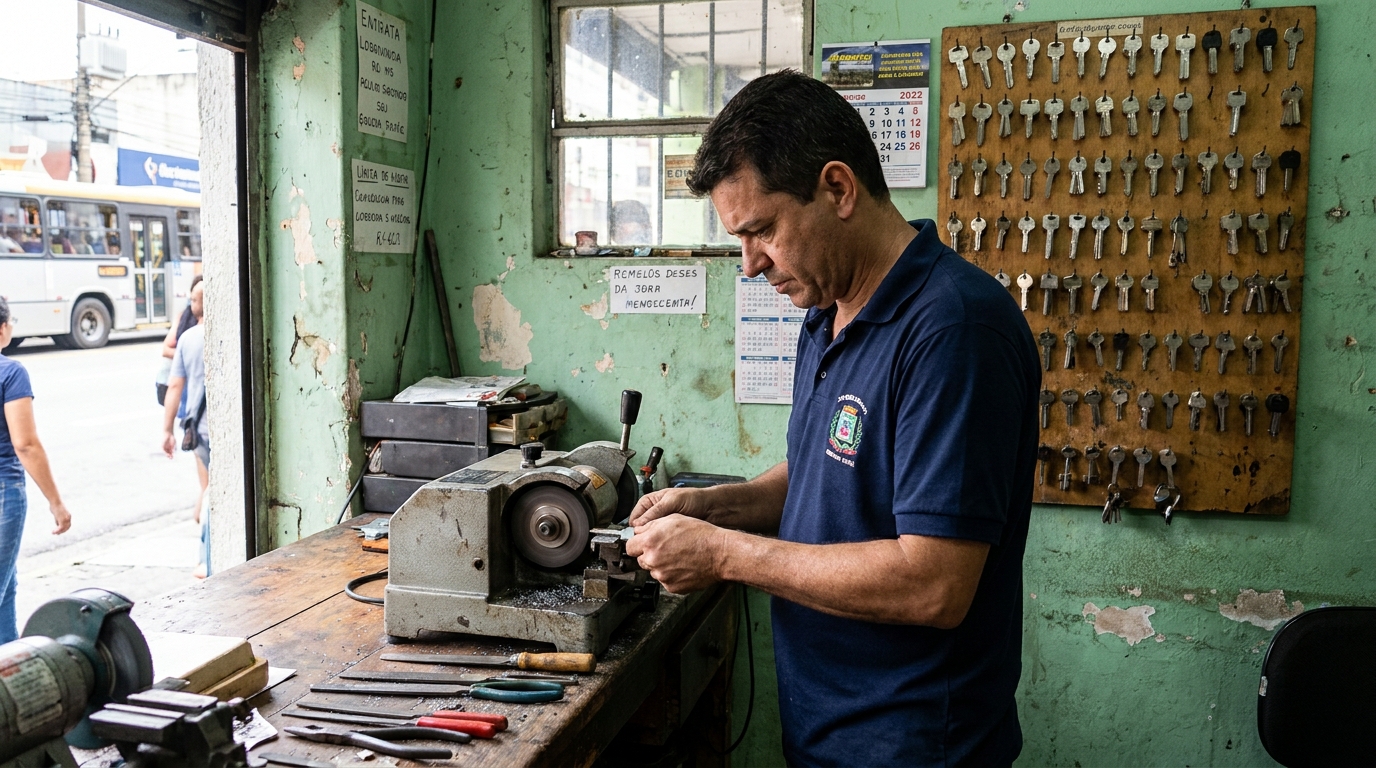 Cópia de Chave Residencial profissional no Centro, Joinville‑SC